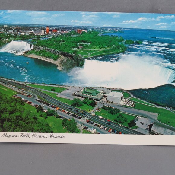Vintage Postcard - Niagara Falls Ontario Aerial Photo - Dexter Press - Picture 4 of 4